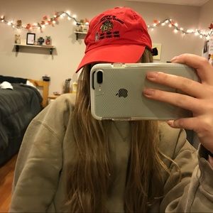 LE Red Blackhawks Championship Baseball Hat